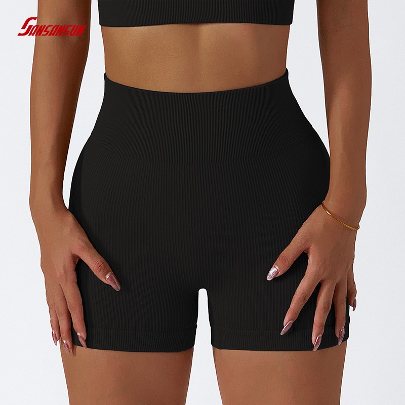 Buy Wholesale China High Quality Women's Seamless Shorts Custom