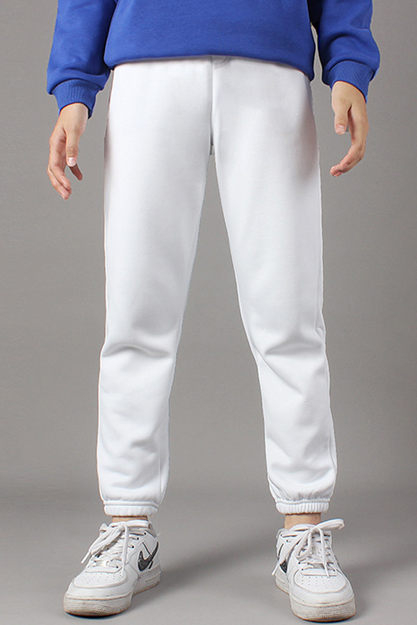 kids' pants white 1201B
