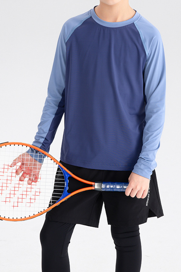 kids' athletic tees blue BE3TX5992