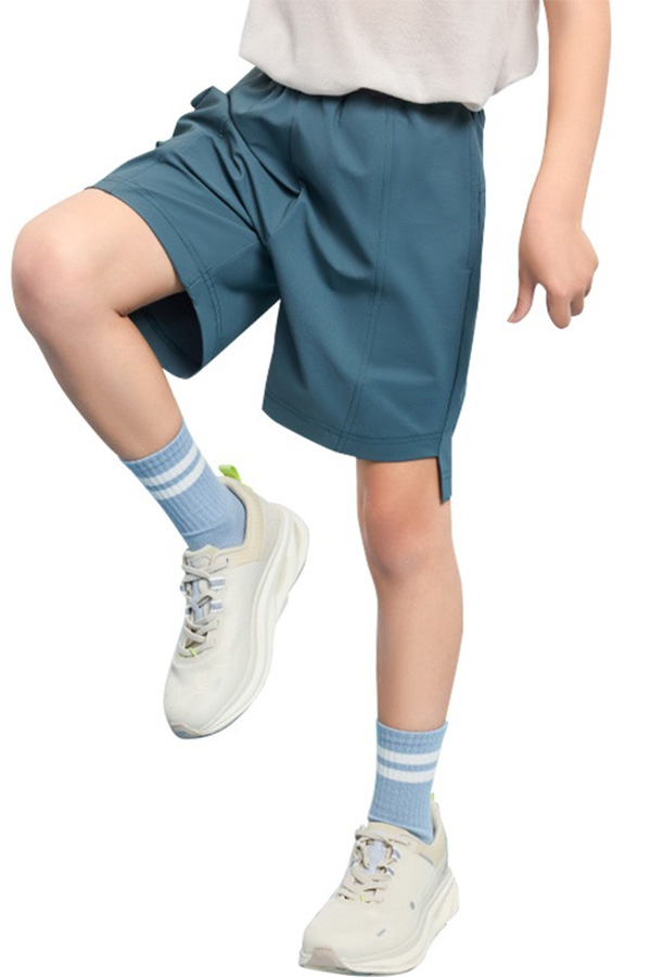 kids' athletic shorts green KW25009