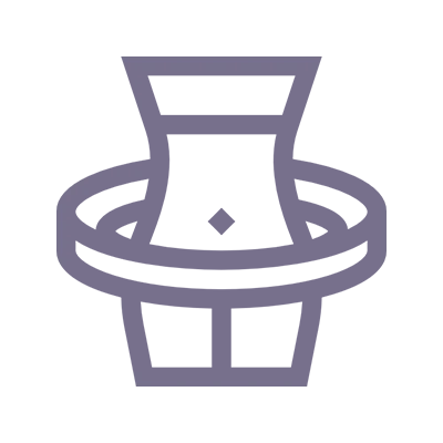 Безопасный, High-Waisted Fit