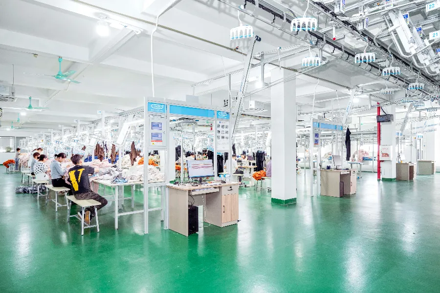 Factory manufacturing environment