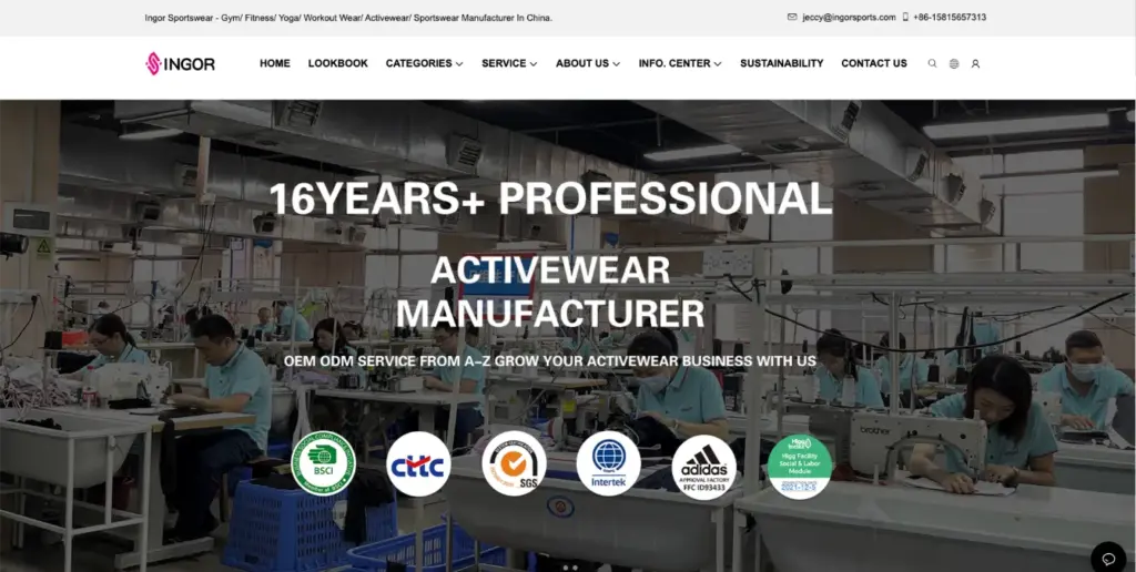 Guangzhou Ingor Sportswear