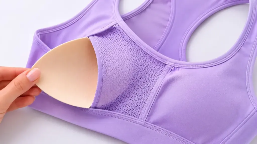 Removable Pads are Flexible and Easy to Wash and Customer-Friendly