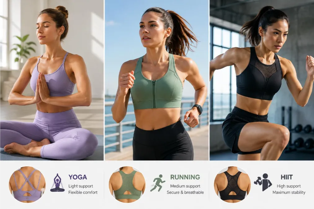 the Right Sports Bra Structures for Different Activitiesjpg