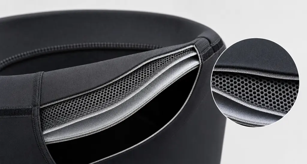 Inside the Waistband- Layering Power Mesh for Invisible Support