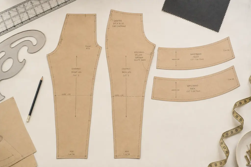 Pattern Engineering- Curved Seams and Volume Redistribution