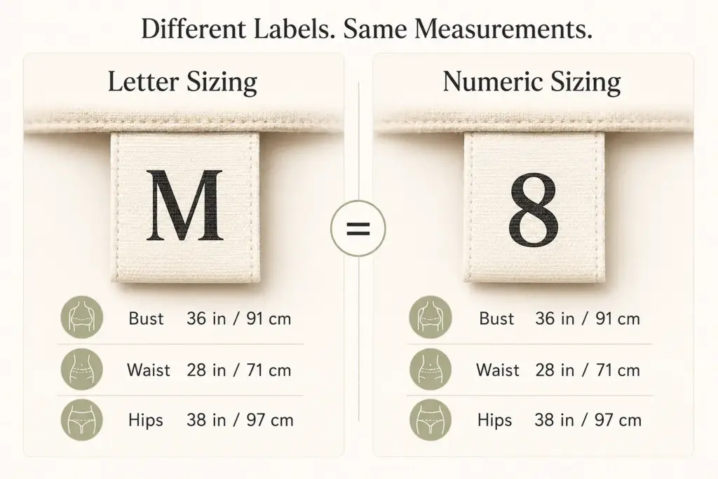 Activewear Size Labels1